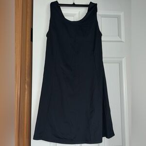MONDETTA Black 2-IN-1 Tennis Dress w/ Detached Biker Shorts